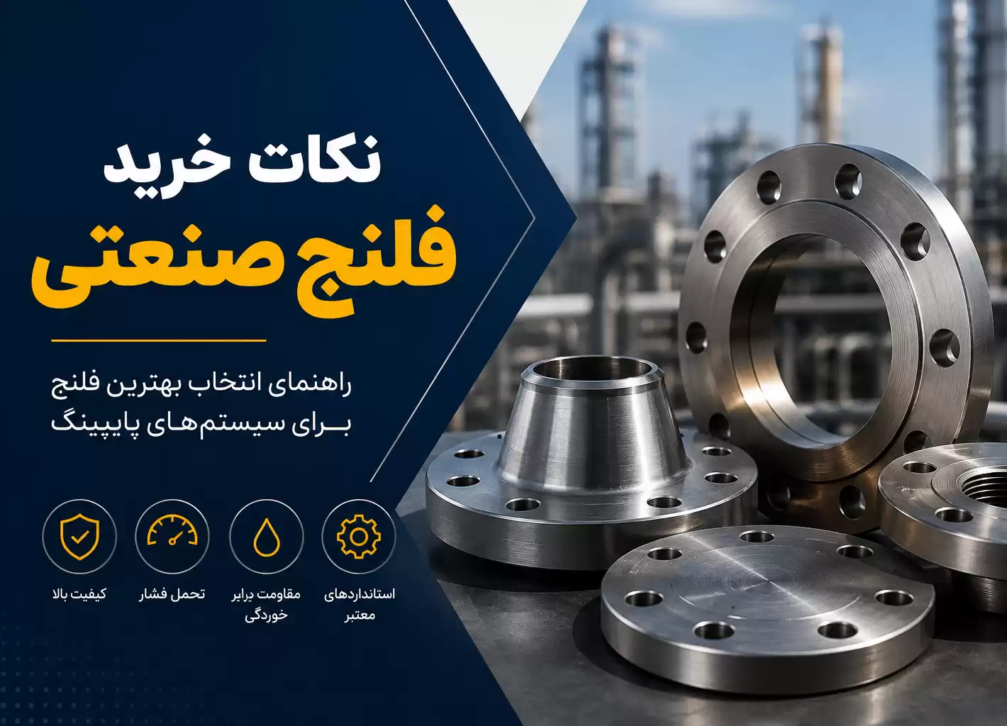 نکات خرید فلنج صنعتی