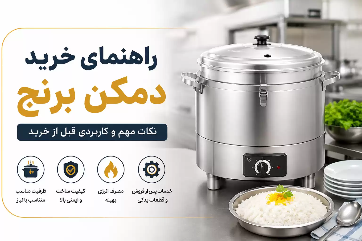 راهنمای خرید دمکن برنج