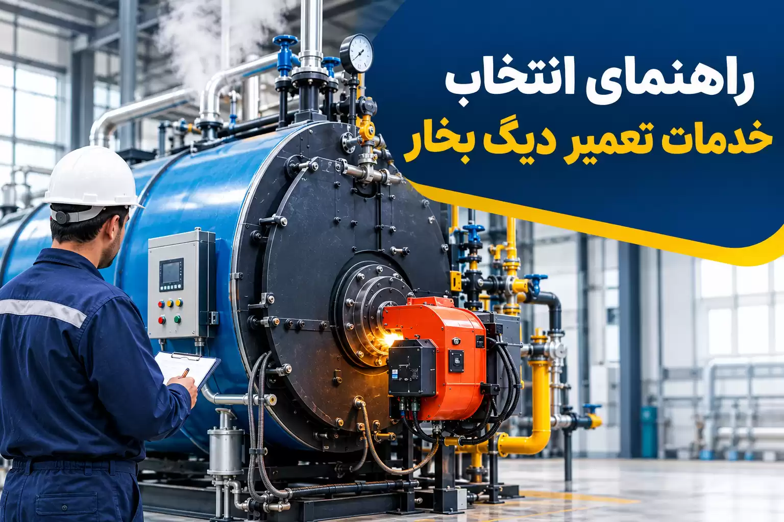 خدمات تعمیر دیگ بخار