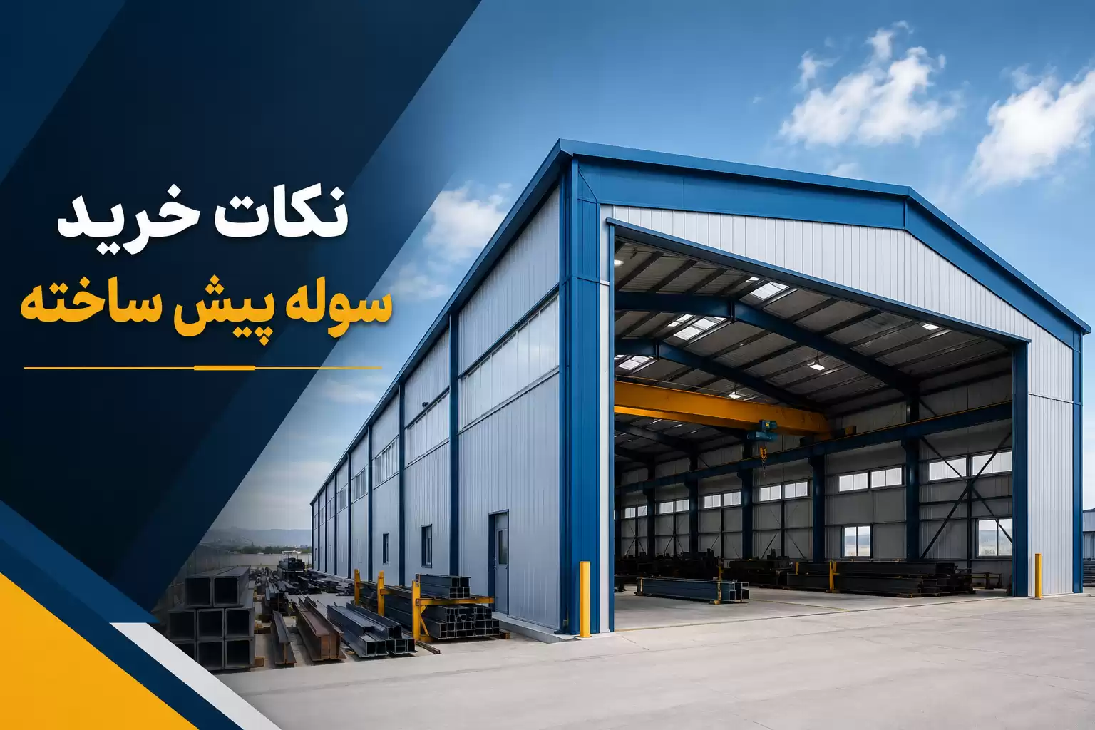نکات خرید سوله پیش ساخته