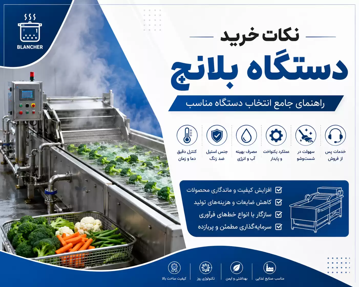 نکات مهم خرید دستگاه بلانچ