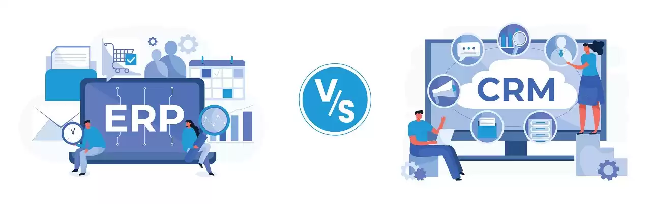 تفاوت ERP و CRM