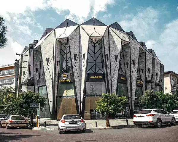 نمای ترکیبی سفید