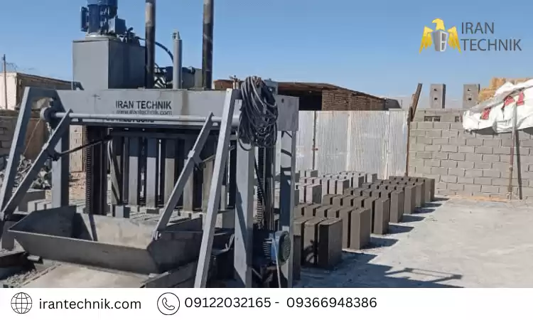 تولید بلوک با دستگاه بلوک زن