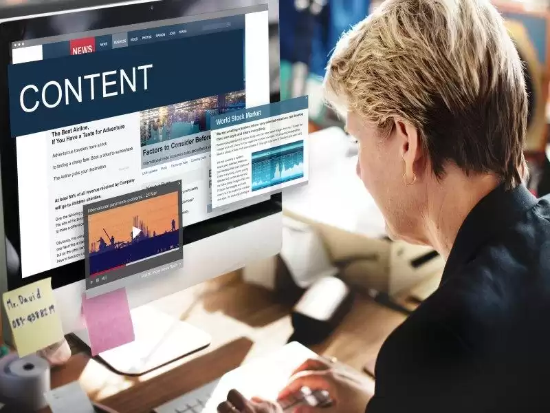 خدمات تولید محتوا و مدیریت پیج