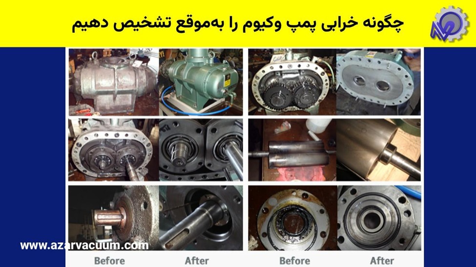 تشخیص به موقع خرابی پمپ وکیوم