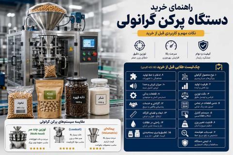 راهنمای خرید دستگاه پرکن گرانولی + نکات مهم و کاربردی قبل از خرید