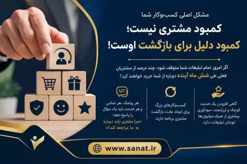 چرا مشتریان دوباره از شما خرید نمی‌کنند؟ راز واقعی رشد پایدار کسب‌وکار