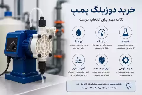 نکات کاربردی خرید دوزینگ پمپ؛ راهنمای کامل برای یک انتخاب هوشمندانه