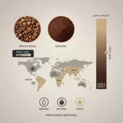 راهنمای خرید قهوه؛ چطور بهترین دانه قهوه را انتخاب کنیم؟