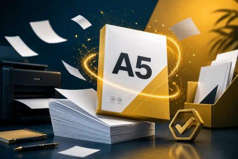 خرید کاغذ A5؛ راهنمای انتخاب بهترین کیفیت با قیمت مناسب