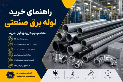 راهنمای خرید لوله برق صنعتی؛ نکات کاربردی و مهمی که باید قبل از خرید بدانید
