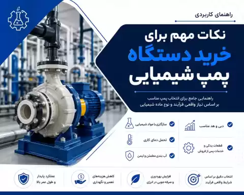 راهنمای خرید دستگاه پمپ شیمیایی؛ نکات مهم و کاربردی قبل از خرید